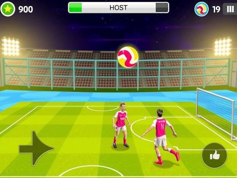 Volley Dream Stars Game Screenshot